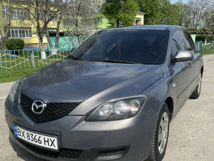 Сірий Мазда 3, об'ємом двигуна 1.6 л та пробігом 237 тис. км за 4900 $, фото 1 на Automoto.ua