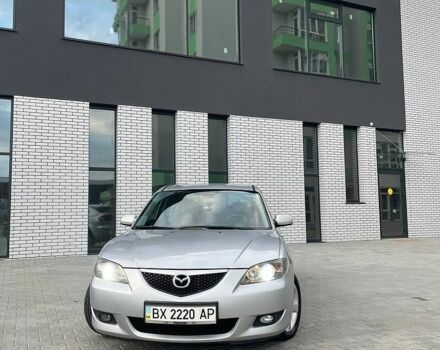 Серый Мазда 3, объемом двигателя 2 л и пробегом 184 тыс. км за 4200 $, фото 1 на Automoto.ua