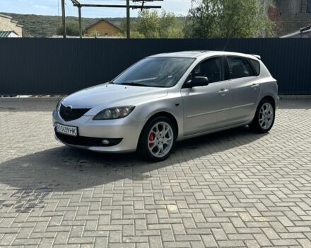 Серый Мазда 3, объемом двигателя 1.6 л и пробегом 223 тыс. км за 5200 $, фото 1 на Automoto.ua