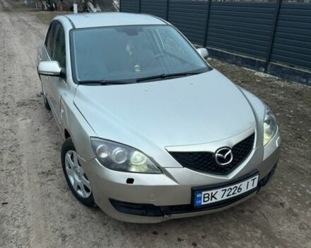 Серый Мазда 3, объемом двигателя 1.6 л и пробегом 227 тыс. км за 3300 $, фото 1 на Automoto.ua