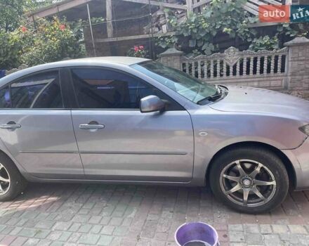 Серый Мазда 3, объемом двигателя 2 л и пробегом 139 тыс. км за 4500 $, фото 1 на Automoto.ua