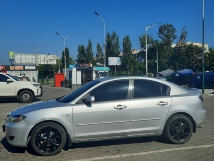 Серый Мазда 3, объемом двигателя 1.6 л и пробегом 222 тыс. км за 4900 $, фото 1 на Automoto.ua