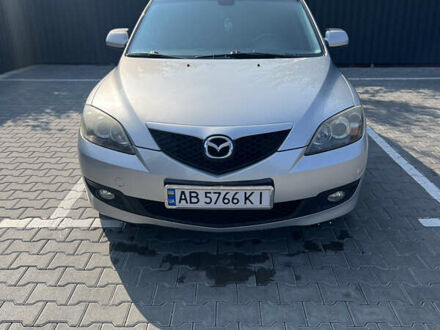 Серый Мазда 3, объемом двигателя 2 л и пробегом 230 тыс. км за 4800 $, фото 1 на Automoto.ua
