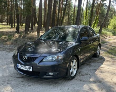 Сірий Мазда 3, об'ємом двигуна 1.6 л та пробігом 205 тис. км за 3950 $, фото 1 на Automoto.ua