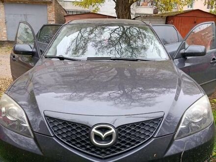 Серый Мазда 3, объемом двигателя 1.6 л и пробегом 290 тыс. км за 4500 $, фото 1 на Automoto.ua