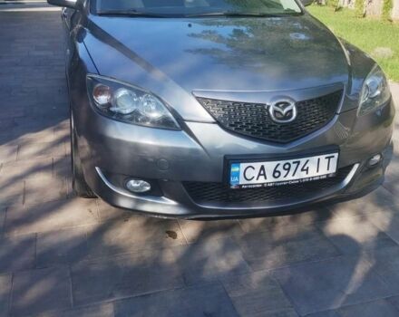 Сірий Мазда 3, об'ємом двигуна 1.6 л та пробігом 215 тис. км за 4500 $, фото 1 на Automoto.ua