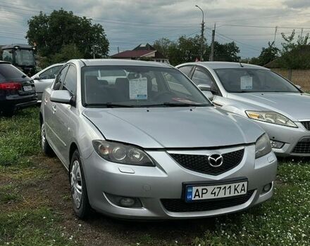 Серый Мазда 3, объемом двигателя 1.6 л и пробегом 305 тыс. км за 3900 $, фото 1 на Automoto.ua