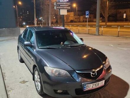 Серый Мазда 3, объемом двигателя 1.6 л и пробегом 214 тыс. км за 5900 $, фото 1 на Automoto.ua