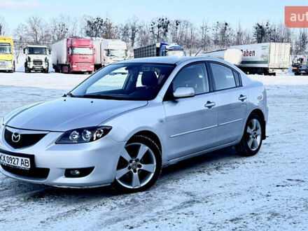 Серый Мазда 3, объемом двигателя 2 л и пробегом 235 тыс. км за 4300 $, фото 1 на Automoto.ua