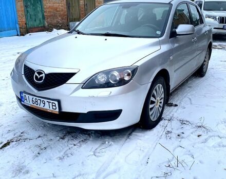 Серый Мазда 3, объемом двигателя 1.6 л и пробегом 320 тыс. км за 3500 $, фото 1 на Automoto.ua