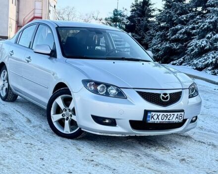 Серый Мазда 3, объемом двигателя 2 л и пробегом 235 тыс. км за 4100 $, фото 1 на Automoto.ua
