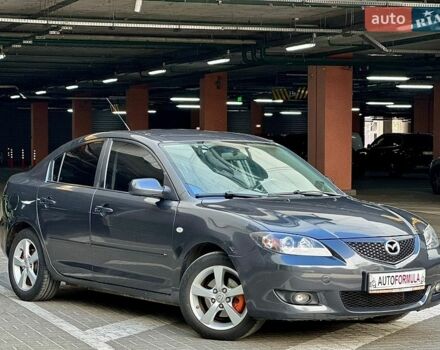 Серый Мазда 3, объемом двигателя 1.6 л и пробегом 232 тыс. км за 4390 $, фото 1 на Automoto.ua
