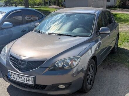 Серый Мазда 3, объемом двигателя 1.6 л и пробегом 171 тыс. км за 4800 $, фото 1 на Automoto.ua