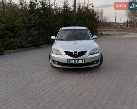 Серый Мазда 3, объемом двигателя 2 л и пробегом 240 тыс. км за 5500 $, фото 1 на Automoto.ua