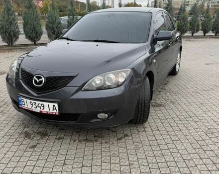 Серый Мазда 3, объемом двигателя 1.6 л и пробегом 224 тыс. км за 4600 $, фото 1 на Automoto.ua