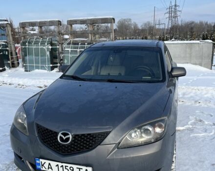 Серый Мазда 3, объемом двигателя 1.6 л и пробегом 257 тыс. км за 4100 $, фото 1 на Automoto.ua