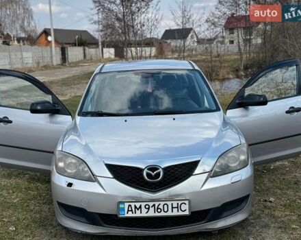 Серый Мазда 3, объемом двигателя 1.6 л и пробегом 210 тыс. км за 4900 $, фото 1 на Automoto.ua