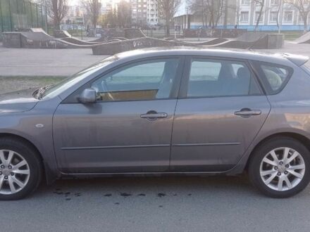 Сірий Мазда 3, об'ємом двигуна 1.6 л та пробігом 204 тис. км за 4300 $, фото 1 на Automoto.ua