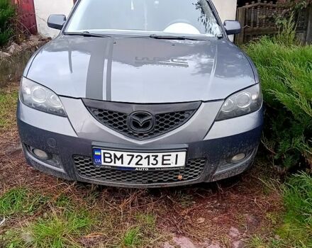 Серый Мазда 3, объемом двигателя 1.6 л и пробегом 230 тыс. км за 3500 $, фото 1 на Automoto.ua