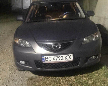 Серый Мазда 3, объемом двигателя 1.6 л и пробегом 184 тыс. км за 4800 $, фото 1 на Automoto.ua