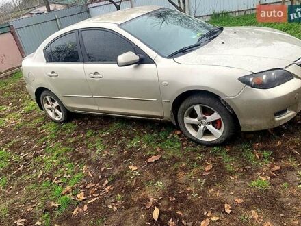 Серый Мазда 3, объемом двигателя 2 л и пробегом 307 тыс. км за 5250 $, фото 1 на Automoto.ua