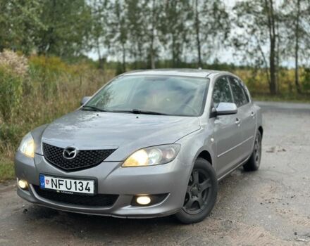 Серый Мазда 3, объемом двигателя 1.6 л и пробегом 240 тыс. км за 2008 $, фото 1 на Automoto.ua