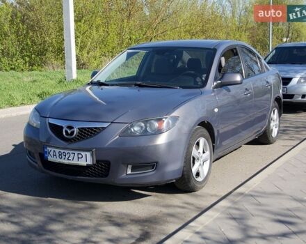 Серый Мазда 3, объемом двигателя 1.6 л и пробегом 240 тыс. км за 6499 $, фото 1 на Automoto.ua