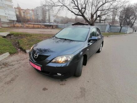 Мазда 3 2007 в Кропивницком (Кировограде) на Automoto.ua Серый Мазда 3, объемом двигателя 1.6 л и пробегом 215 тыс. км за 5700 $, фото 1 на Automoto.ua