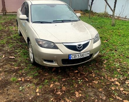 Серый Мазда 3, объемом двигателя 2 л и пробегом 307 тыс. км за 5250 $, фото 1 на Automoto.ua