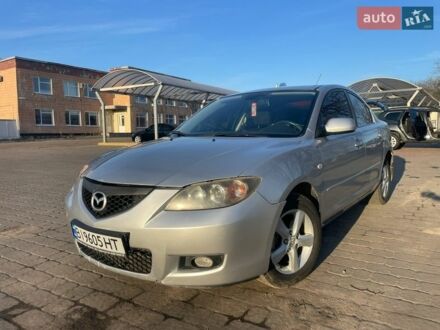 Серый Мазда 3, объемом двигателя 1.6 л и пробегом 235 тыс. км за 5300 $, фото 1 на Automoto.ua