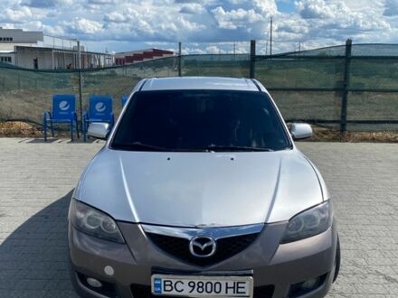 Серый Мазда 3, объемом двигателя 1.6 л и пробегом 380 тыс. км за 3000 $, фото 1 на Automoto.ua