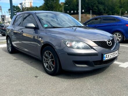 Серый Мазда 3, объемом двигателя 1.6 л и пробегом 220 тыс. км за 5499 $, фото 1 на Automoto.ua