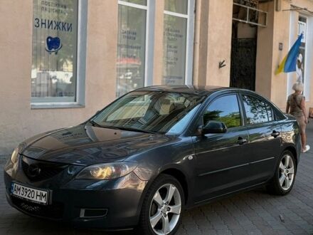 Серый Мазда 3, объемом двигателя 1.6 л и пробегом 220 тыс. км за 4990 $, фото 1 на Automoto.ua