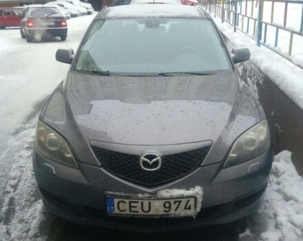 Сірий Мазда 3, об'ємом двигуна 1.6 л та пробігом 200 тис. км за 1900 $, фото 1 на Automoto.ua
