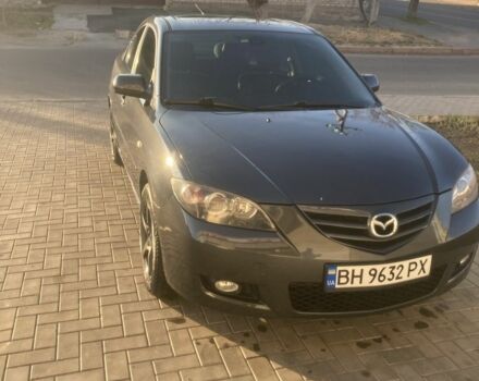 Серый Мазда 3, объемом двигателя 2 л и пробегом 200 тыс. км за 6300 $, фото 1 на Automoto.ua