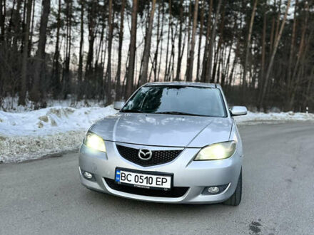 Серый Мазда 3, объемом двигателя 1.6 л и пробегом 221 тыс. км за 3690 $, фото 1 на Automoto.ua