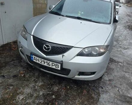 Сірий Мазда 3, об'ємом двигуна 2 л та пробігом 240 тис. км за 1500 $, фото 1 на Automoto.ua