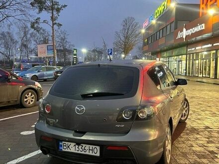 Серый Мазда 3, объемом двигателя 2 л и пробегом 298 тыс. км за 3850 $, фото 1 на Automoto.ua