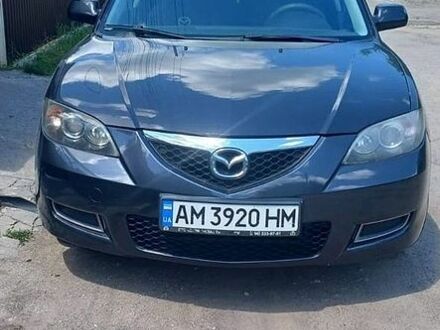 Серый Мазда 3, объемом двигателя 1.6 л и пробегом 220 тыс. км за 4500 $, фото 1 на Automoto.ua