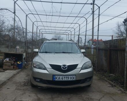 Серый Мазда 3, объемом двигателя 1.6 л и пробегом 247 тыс. км за 5500 $, фото 1 на Automoto.ua