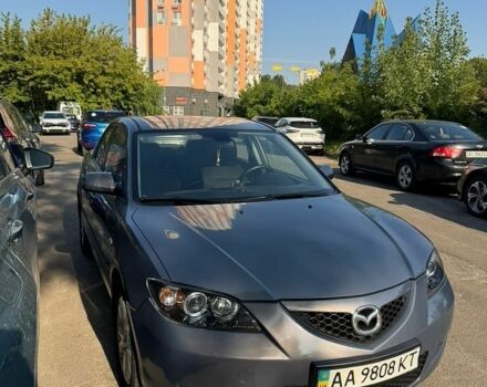 Серый Мазда 3, объемом двигателя 1.6 л и пробегом 217 тыс. км за 5500 $, фото 1 на Automoto.ua
