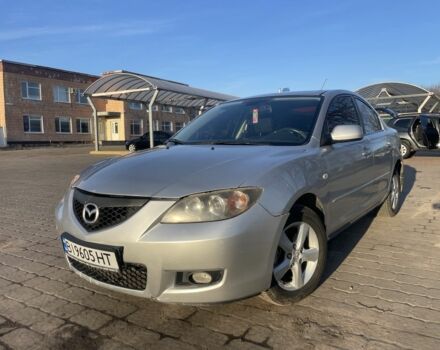 Серый Мазда 3, объемом двигателя 1.6 л и пробегом 235 тыс. км за 4800 $, фото 1 на Automoto.ua