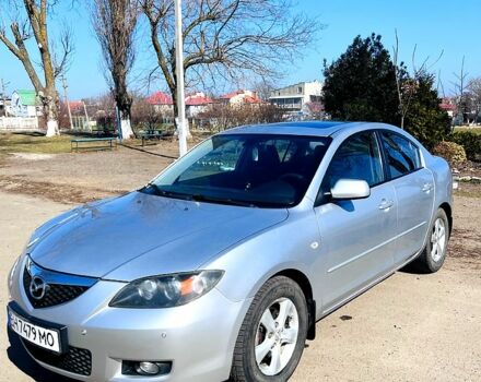 Серый Мазда 3, объемом двигателя 1.6 л и пробегом 177 тыс. км за 4500 $, фото 1 на Automoto.ua