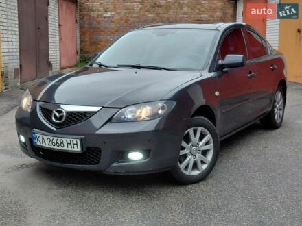 Серый Мазда 3, объемом двигателя 1.6 л и пробегом 248 тыс. км за 5900 $, фото 1 на Automoto.ua