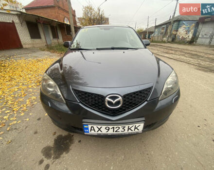 Серый Мазда 3, объемом двигателя 1.6 л и пробегом 220 тыс. км за 4200 $, фото 1 на Automoto.ua