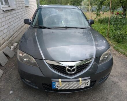 Серый Мазда 3, объемом двигателя 1.6 л и пробегом 156 тыс. км за 5074 $, фото 1 на Automoto.ua
