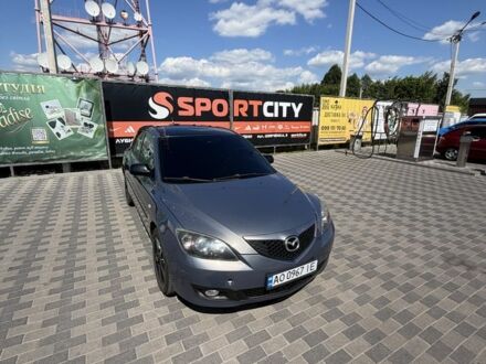 Серый Мазда 3, объемом двигателя 2 л и пробегом 299 тыс. км за 4200 $, фото 1 на Automoto.ua