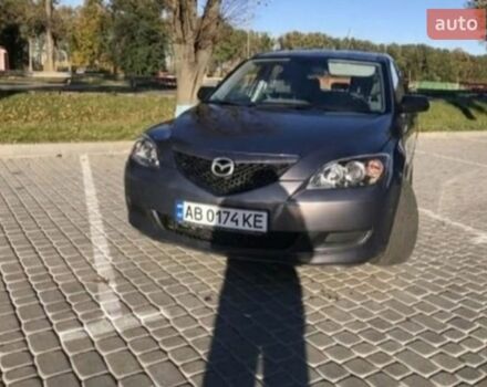 Серый Мазда 3, объемом двигателя 1.4 л и пробегом 273 тыс. км за 4700 $, фото 1 на Automoto.ua