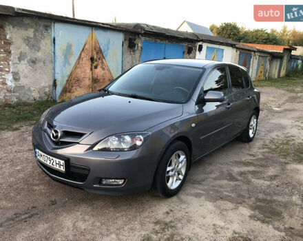 Сірий Мазда 3, об'ємом двигуна 1.6 л та пробігом 199 тис. км за 5750 $, фото 1 на Automoto.ua