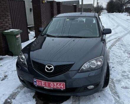 Серый Мазда 3, объемом двигателя 1.6 л и пробегом 180 тыс. км за 6500 $, фото 1 на Automoto.ua